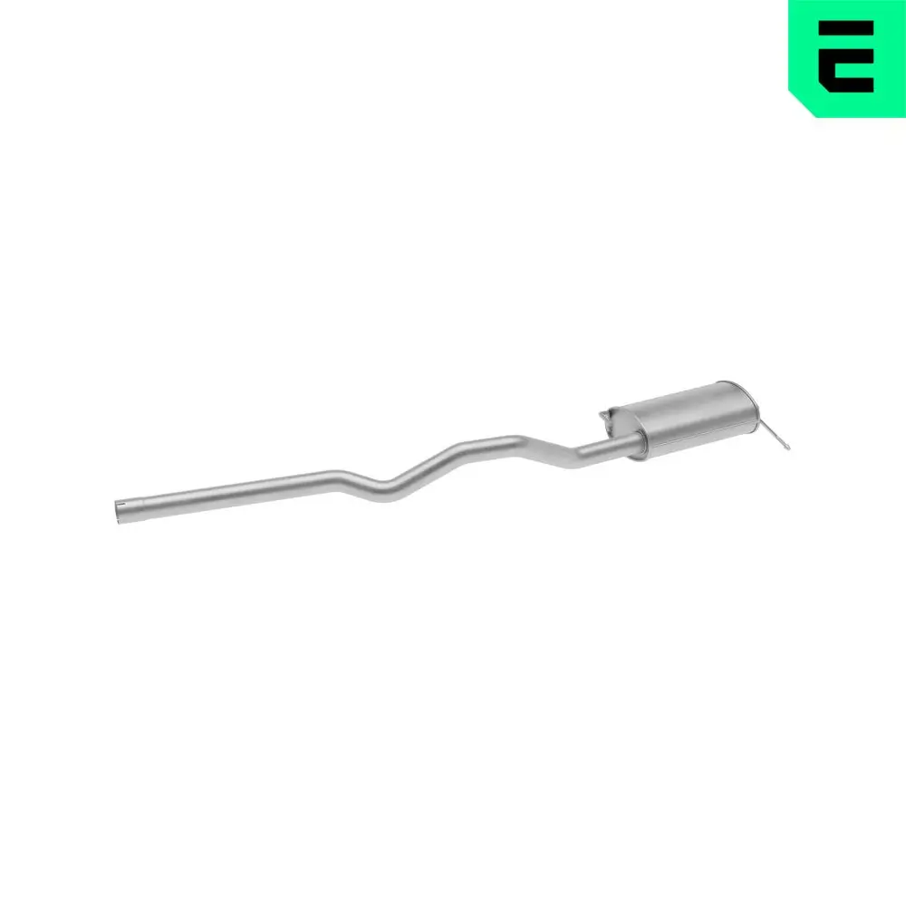Endschalldämpfer hinten OPTIMAL OP-EES60125-OV