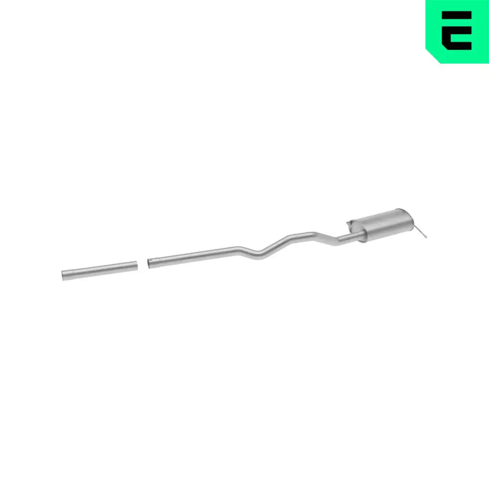 Endschalldämpfer hinten OPTIMAL OP-EES60148-OV