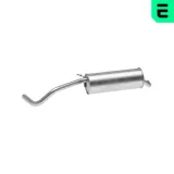 Endschalldämpfer hinten OPTIMAL OP-EES60166-OV