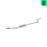 Mittelschalldämpfer OPTIMAL OP-EMS38012-OV