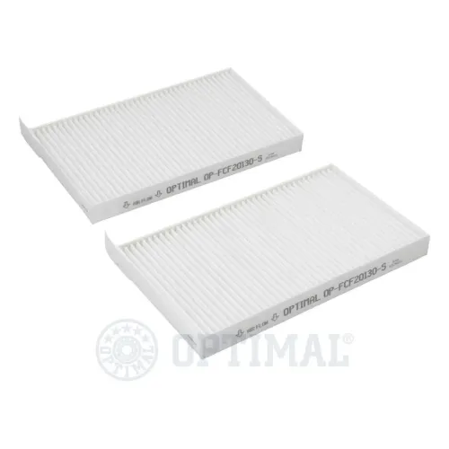 Filter, Innenraumluft OPTIMAL OP-FCF20130-S Bild Filter, Innenraumluft OPTIMAL OP-FCF20130-S