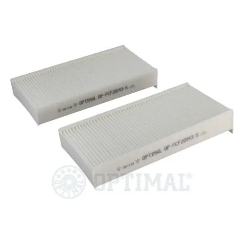 Filter, Innenraumluft OPTIMAL OP-FCF20143-S Bild Filter, Innenraumluft OPTIMAL OP-FCF20143-S