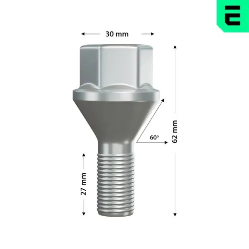 Radschraube Hinterachse Vorderachse OPTIMAL OP-UWB10018-1 Bild Radschraube Hinterachse Vorderachse OPTIMAL OP-UWB10018-1