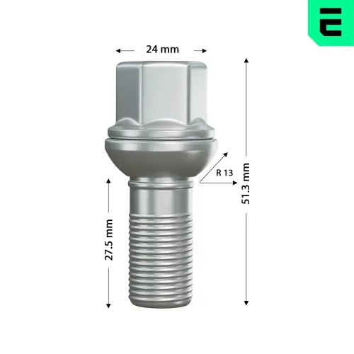 Radschraube Hinterachse Vorderachse OPTIMAL OP-UWB10026-1 Bild Radschraube Hinterachse Vorderachse OPTIMAL OP-UWB10026-1