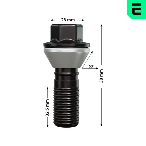 Radschraube Hinterachse Vorderachse OPTIMAL OP-UWB10050-1 Bild Radschraube Hinterachse Vorderachse OPTIMAL OP-UWB10050-1
