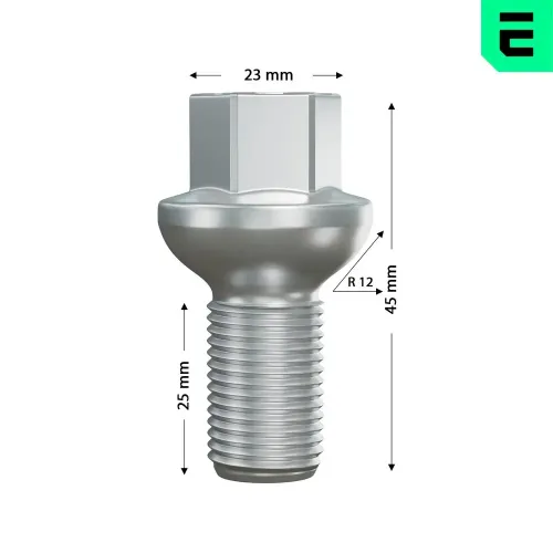 Radschraube Hinterachse Vorderachse OPTIMAL OP-UWB10051-1 Bild Radschraube Hinterachse Vorderachse OPTIMAL OP-UWB10051-1