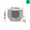 Radmutter Hinterachse Vorderachse OPTIMAL OP-UWN10004-1 Bild Radmutter Hinterachse Vorderachse OPTIMAL OP-UWN10004-1