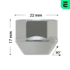 Radmutter Hinterachse Vorderachse OPTIMAL OP-UWN10018-1 Bild Radmutter Hinterachse Vorderachse OPTIMAL OP-UWN10018-1