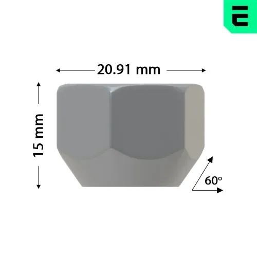 Radmutter Hinterachse Vorderachse OPTIMAL OP-UWN10019-1 Bild Radmutter Hinterachse Vorderachse OPTIMAL OP-UWN10019-1