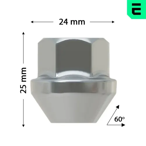 Radmutter Hinterachse Vorderachse OPTIMAL OP-UWN10027-1 Bild Radmutter Hinterachse Vorderachse OPTIMAL OP-UWN10027-1