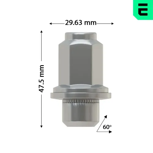 Radmutter Hinterachse Vorderachse OPTIMAL OP-UWN10028-1 Bild Radmutter Hinterachse Vorderachse OPTIMAL OP-UWN10028-1