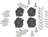 Bremsbelagsatz, Scheibenbremse Hinterachse MAPCO 106001HPS Bild Bremsbelagsatz, Scheibenbremse Hinterachse MAPCO 106001HPS