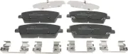 Bremsbelagsatz, Scheibenbremse Vorderachse MAPCO 106003