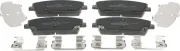 Bremsbelagsatz, Scheibenbremse Vorderachse MAPCO 106003HPS