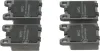 Bremsbelagsatz, Scheibenbremse Hinterachse MAPCO 106014 Bild Bremsbelagsatz, Scheibenbremse Hinterachse MAPCO 106014