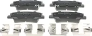 Bremsbelagsatz, Scheibenbremse Hinterachse MAPCO 106015HPS