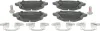 Bremsbelagsatz, Scheibenbremse Hinterachse MAPCO 106023 Bild Bremsbelagsatz, Scheibenbremse Hinterachse MAPCO 106023