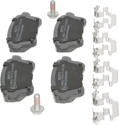 Bremsbelagsatz, Scheibenbremse Hinterachse MAPCO 106023 Bild Bremsbelagsatz, Scheibenbremse Hinterachse MAPCO 106023