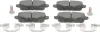 Bremsbelagsatz, Scheibenbremse Hinterachse MAPCO 106023 Bild Bremsbelagsatz, Scheibenbremse Hinterachse MAPCO 106023