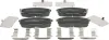Bremsbelagsatz, Scheibenbremse Vorderachse MAPCO 106024 Bild Bremsbelagsatz, Scheibenbremse Vorderachse MAPCO 106024