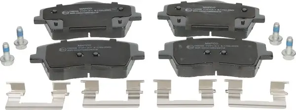 Bremsbelagsatz, Scheibenbremse Vorderachse MAPCO 106028