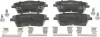 Bremsbelagsatz, Scheibenbremse Vorderachse MAPCO 106028 Bild Bremsbelagsatz, Scheibenbremse Vorderachse MAPCO 106028
