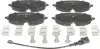 Bremsbelagsatz, Scheibenbremse Vorderachse MAPCO 106035 Bild Bremsbelagsatz, Scheibenbremse Vorderachse MAPCO 106035