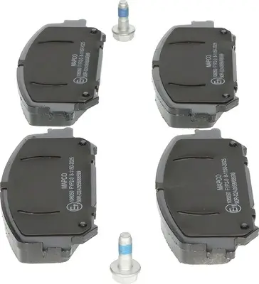 Bremsbelagsatz, Scheibenbremse Vorderachse MAPCO 106050 Bild Bremsbelagsatz, Scheibenbremse Vorderachse MAPCO 106050