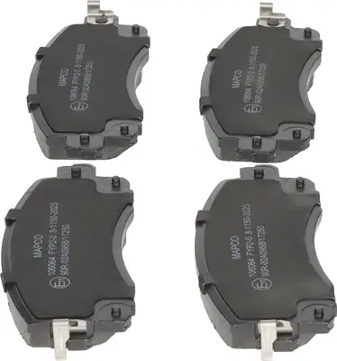 Bremsbelagsatz, Scheibenbremse Vorderachse MAPCO 106064 Bild Bremsbelagsatz, Scheibenbremse Vorderachse MAPCO 106064