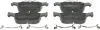 Bremsbelagsatz, Scheibenbremse Hinterachse MAPCO 106068 Bild Bremsbelagsatz, Scheibenbremse Hinterachse MAPCO 106068