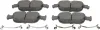 Bremsbelagsatz, Scheibenbremse Hinterachse MAPCO 106068 Bild Bremsbelagsatz, Scheibenbremse Hinterachse MAPCO 106068