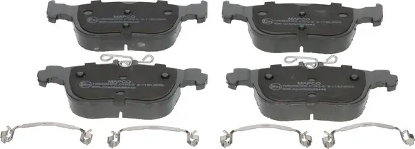 Bremsbelagsatz, Scheibenbremse Hinterachse MAPCO 106068HPS