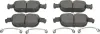 Bremsbelagsatz, Scheibenbremse Hinterachse MAPCO 106068HPS Bild Bremsbelagsatz, Scheibenbremse Hinterachse MAPCO 106068HPS