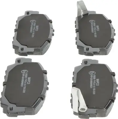 Bremsbelagsatz, Scheibenbremse Vorderachse MAPCO 106069 Bild Bremsbelagsatz, Scheibenbremse Vorderachse MAPCO 106069