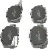 Bremsbelagsatz, Scheibenbremse Vorderachse MAPCO 106069 Bild Bremsbelagsatz, Scheibenbremse Vorderachse MAPCO 106069