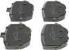 Bremsbelagsatz, Scheibenbremse Hinterachse MAPCO 106070 Bild Bremsbelagsatz, Scheibenbremse Hinterachse MAPCO 106070