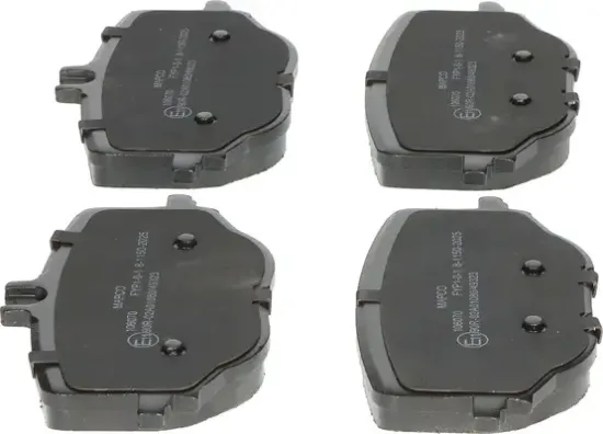 Bremsbelagsatz, Scheibenbremse Hinterachse MAPCO 106070 Bild Bremsbelagsatz, Scheibenbremse Hinterachse MAPCO 106070