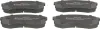 Bremsbelagsatz, Scheibenbremse Hinterachse MAPCO 106081 Bild Bremsbelagsatz, Scheibenbremse Hinterachse MAPCO 106081
