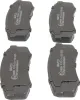 Bremsbelagsatz, Scheibenbremse Hinterachse MAPCO 106081 Bild Bremsbelagsatz, Scheibenbremse Hinterachse MAPCO 106081
