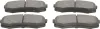 Bremsbelagsatz, Scheibenbremse Hinterachse MAPCO 106081 Bild Bremsbelagsatz, Scheibenbremse Hinterachse MAPCO 106081