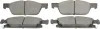 Bremsbelagsatz, Scheibenbremse Vorderachse MAPCO 106089HPS Bild Bremsbelagsatz, Scheibenbremse Vorderachse MAPCO 106089HPS