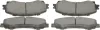 Bremsbelagsatz, Scheibenbremse Vorderachse MAPCO 106092 Bild Bremsbelagsatz, Scheibenbremse Vorderachse MAPCO 106092