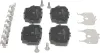 Bremsbelagsatz, Scheibenbremse Vorderachse MAPCO 106096HPS Bild Bremsbelagsatz, Scheibenbremse Vorderachse MAPCO 106096HPS