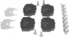 Bremsbelagsatz, Scheibenbremse Vorderachse MAPCO 106096HPS Bild Bremsbelagsatz, Scheibenbremse Vorderachse MAPCO 106096HPS