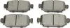 Bremsbelagsatz, Scheibenbremse Hinterachse MAPCO 106097HPS Bild Bremsbelagsatz, Scheibenbremse Hinterachse MAPCO 106097HPS
