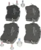 Bremsbelagsatz, Scheibenbremse Vorderachse MAPCO 106102 Bild Bremsbelagsatz, Scheibenbremse Vorderachse MAPCO 106102