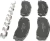 Bremsbelagsatz, Scheibenbremse Vorderachse MAPCO 106110 Bild Bremsbelagsatz, Scheibenbremse Vorderachse MAPCO 106110
