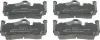 Bremsbelagsatz, Scheibenbremse Hinterachse MAPCO 106133 Bild Bremsbelagsatz, Scheibenbremse Hinterachse MAPCO 106133