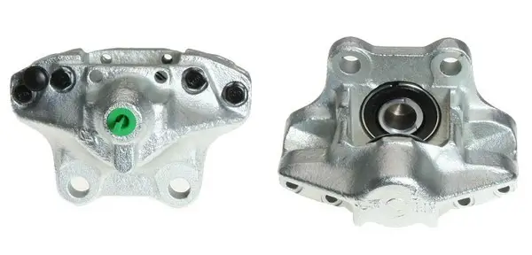 Bremssattel Hinterachse rechts hinter der Achse MAPCO 144611