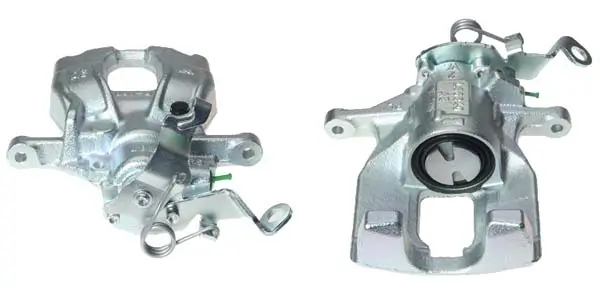 Bremssattel Hinterachse links hinter der Achse MAPCO 144664